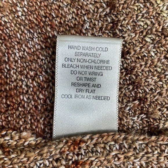 Jillian & Nicole Autumn Rust Sweater with Back Zipper - Picture 9 of 11